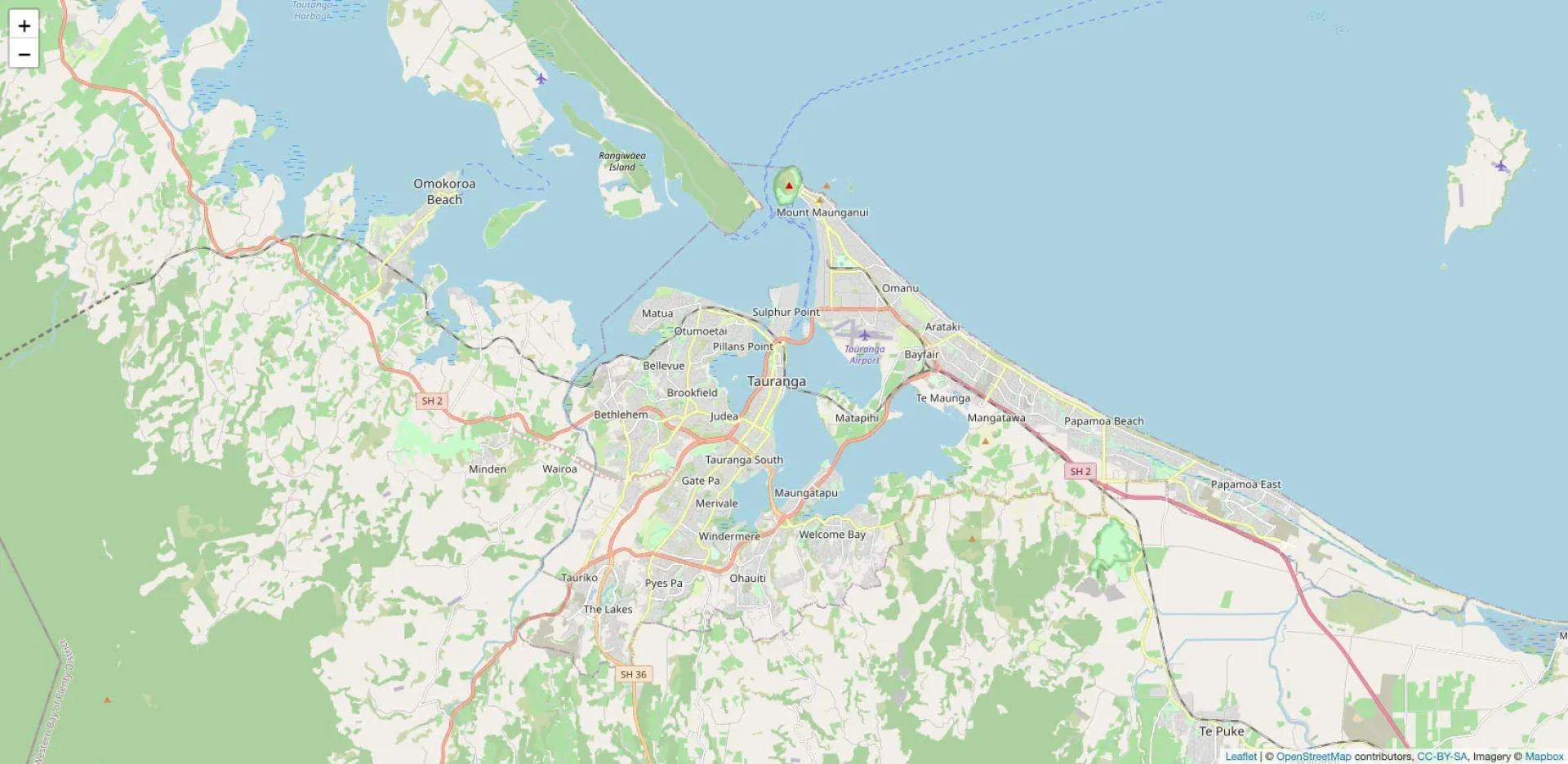 Ngāti Pūkenga Iwi, wahi alt des